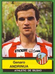 Sticker Genaro Andrinua