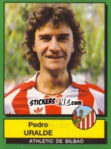 Cromo Pedro Uralde - Liga Spagnola 1989-1990 n. 14 - Panini