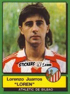 Sticker Lorenzo Juarros 