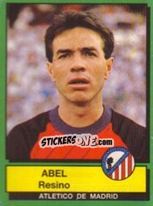 Sticker Abel Resino - Liga Spagnola 1989-1990 - Panini