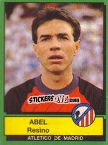 Cromo Abel Resino - Liga Spagnola 1989-1990 n. 22 - Panini