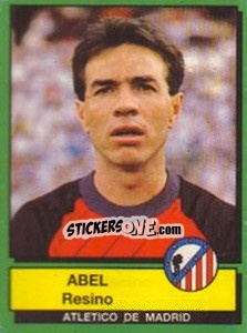 Figurina Abel Resino - Liga Spagnola 1989-1990 - Panini