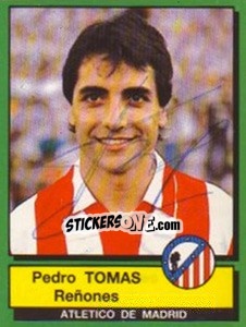 Cromo Redro Tomas Renones - Liga Spagnola 1989-1990 - Panini