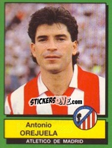 Sticker Antonio Orejuela - Liga Spagnola 1989-1990 n. 30 - Panini