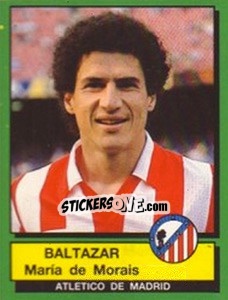 Sticker Baltazar Maria De Morais - Liga Spagnola 1989-1990 n. 34 - Panini