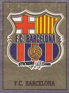 Sticker Escudo - Liga Spagnola 1989-1990 - Panini