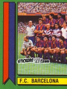 Cromo Equipo - Liga Spagnola 1989-1990 - Panini