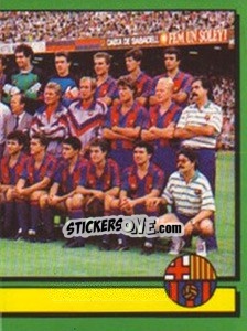 Cromo Equipo - Liga Spagnola 1989-1990 - Panini