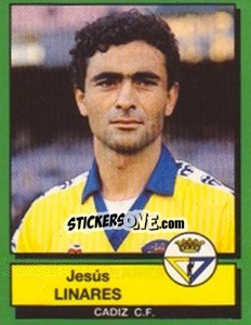 Sticker Jesus Linares - Liga Spagnola 1989-1990 n. 64 - Panini