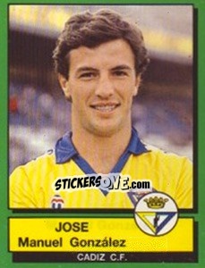 Sticker Jose Manuel Gonzalez - Liga Spagnola 1989-1990 n. 69 - Panini