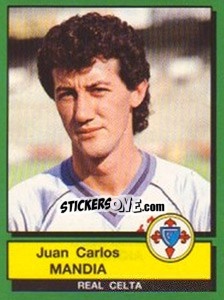 Cromo Juan Carlos Mandia - Liga Spagnola 1989-1990 - Panini