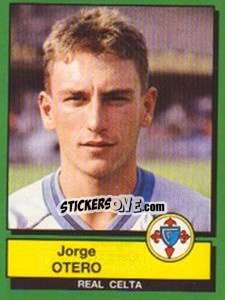 Cromo Jorge Otero - Liga Spagnola 1989-1990 - Panini