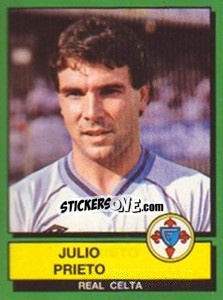 Sticker Julio Prieto - Liga Spagnola 1989-1990 n. 102 - Panini