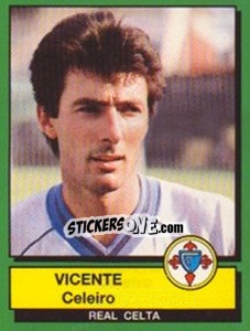 Sticker Vicente Celeiro - Liga Spagnola 1989-1990 - Panini
