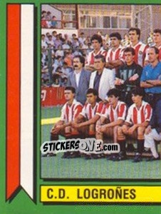 Figurina Equipo - Liga Spagnola 1989-1990 - Panini