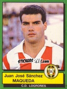 Cromo Juan Jose Sanchez Maqueda
