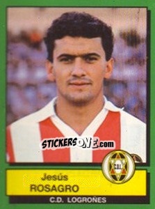 Sticker Jesus Rosagro - Liga Spagnola 1989-1990 n. 124 - Panini