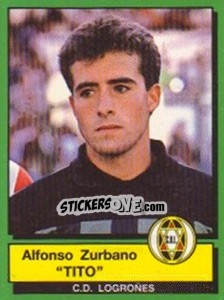 Sticker Alfonso Zurbano 