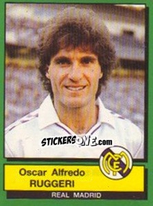 Figurina Oscar Alfredo Ruggeri - Liga Spagnola 1989-1990 - Panini