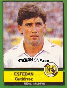 Sticker Esteban Gutierrez - Liga Spagnola 1989-1990 n. 135 - Panini