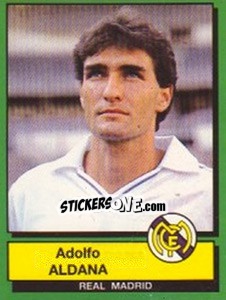Figurina Adolfo Aldana - Liga Spagnola 1989-1990 - Panini