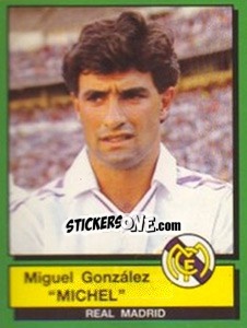 Cromo Miguel Gonzalez "Michel"