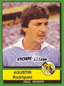 Figurina Agustin Rodriguez - Liga Spagnola 1989-1990 - Panini
