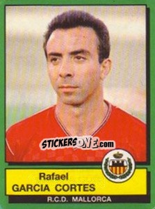Figurina Rafael Garcia Cortes - Liga Spagnola 1989-1990 - Panini