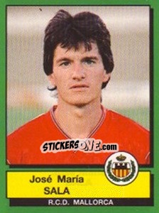 Cromo Jose Maria Sala - Liga Spagnola 1989-1990 - Panini