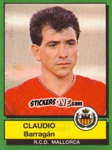 Sticker Claudio Barragan - Liga Spagnola 1989-1990 n. 179 - Panini
