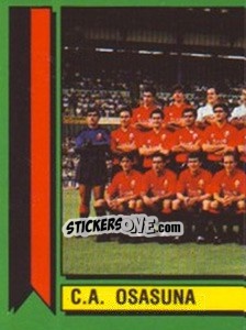 Sticker Equipo - Liga Spagnola 1989-1990 n. 182 - Panini