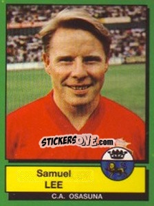 Sticker Sammy Lee - Liga Spagnola 1989-1990 - Panini