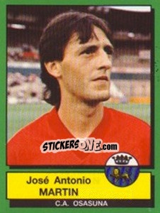 Figurina Jose Antonio Martin - Liga Spagnola 1989-1990 - Panini