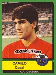 Figurina Camilo Casal - Liga Spagnola 1989-1990 - Panini