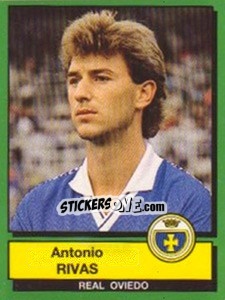 Sticker Antonio Rivas - Liga Spagnola 1989-1990 n. 204 - Panini