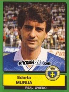 Sticker Edorta Murua - Liga Spagnola 1989-1990 - Panini