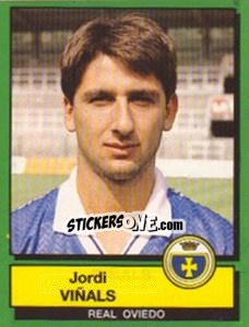 Figurina Jordi Vinals - Liga Spagnola 1989-1990 - Panini