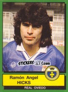 Sticker Ramon Angel Hicks - Liga Spagnola 1989-1990 n. 214 - Panini