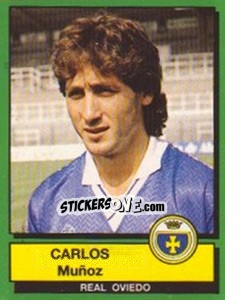 Cromo Carlos Munoz - Liga Spagnola 1989-1990 - Panini