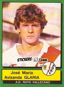 Figurina Jose Maria Avizanda Glaria - Liga Spagnola 1989-1990 - Panini