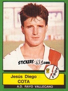Cromo Jesus Diego Cota - Liga Spagnola 1989-1990 - Panini