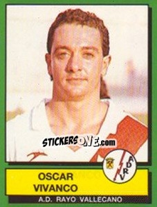 Cromo Oscar Vivanco - Liga Spagnola 1989-1990 - Panini