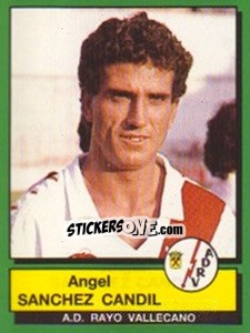 Sticker Angel Sanchez Candil - Liga Spagnola 1989-1990 n. 228 - Panini