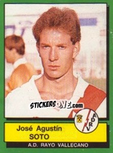 Figurina Jose Agustin Soto - Liga Spagnola 1989-1990 - Panini