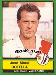 Sticker Jose Maria Botella - Liga Spagnola 1989-1990 - Panini