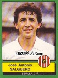 Sticker Jose Antonio Salguero - Liga Spagnola 1989-1990 - Panini