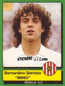 Sticker Bernardino Serrano "Mino"