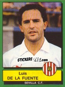 Sticker Luis De La Fuente - Liga Spagnola 1989-1990 n. 246 - Panini