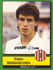 Sticker Pablo Bengoechea - Liga Spagnola 1989-1990 - Panini