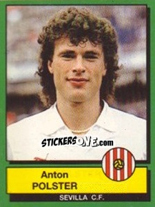 Sticker Anton Polster - Liga Spagnola 1989-1990 n. 250 - Panini